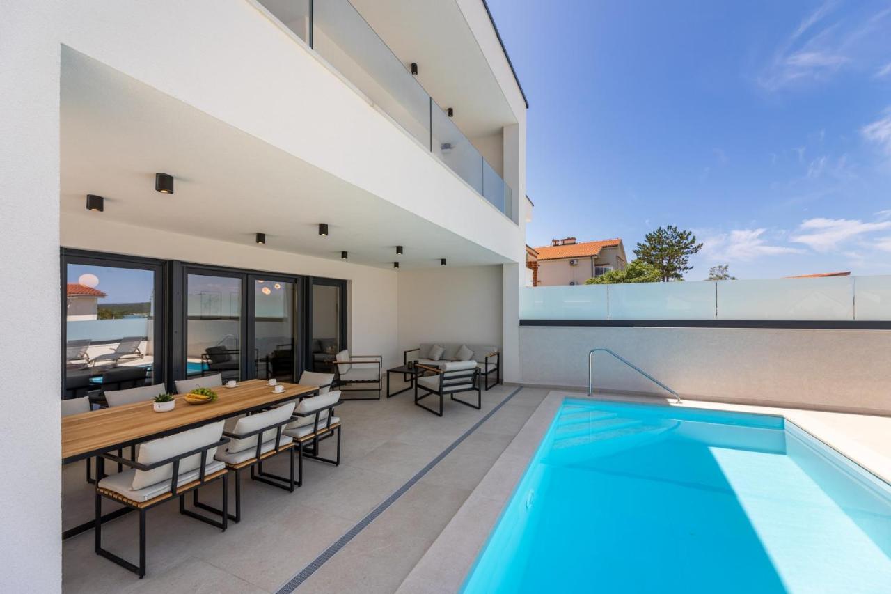 Villa Terra Bianca Klimno Exterior foto