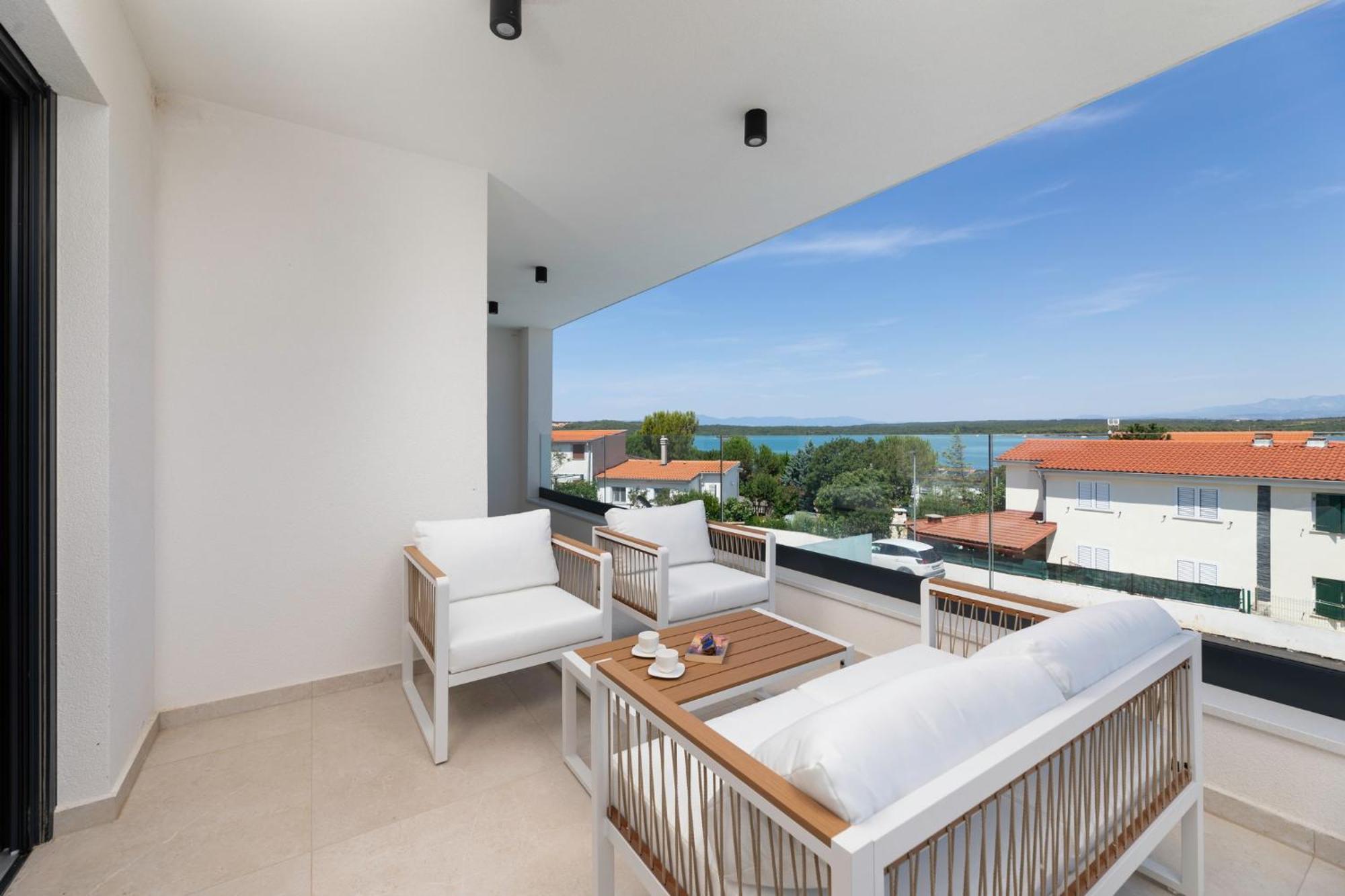 Villa Terra Bianca Klimno Exterior foto